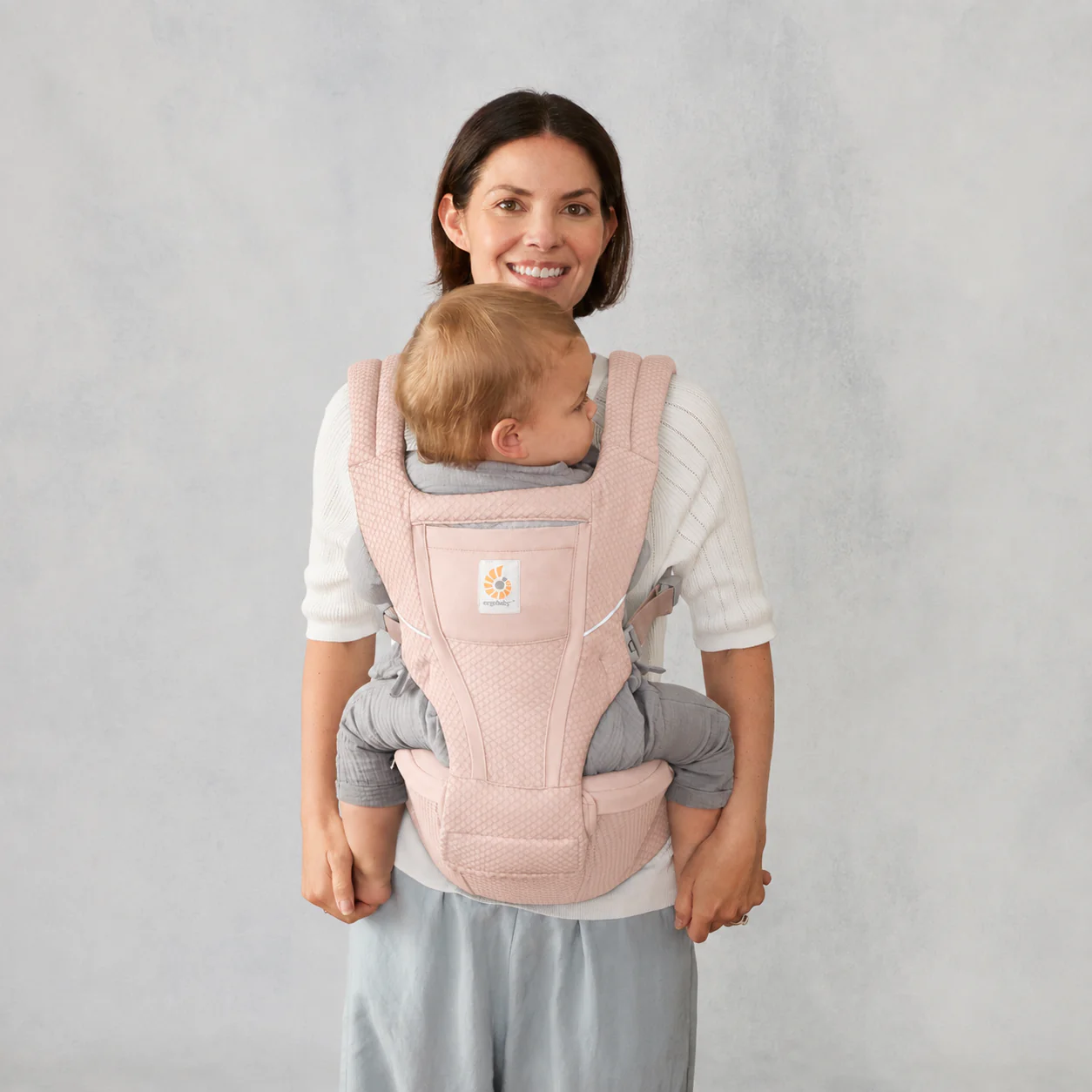 Alta Hip Seat Baby Carrier - Pink Quartz - Image 3