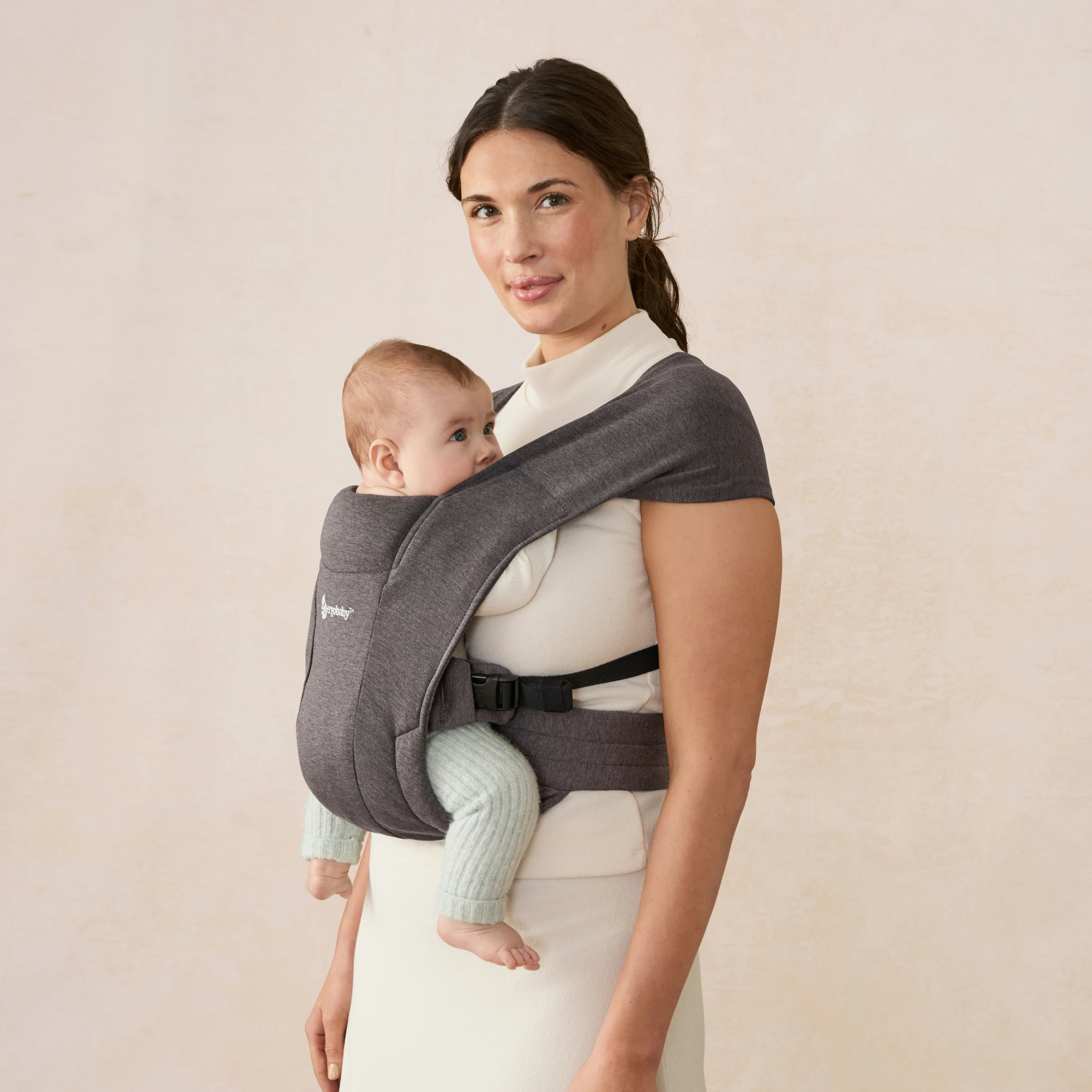 Embrace Baby Carrier - Heather Grey - Image 4