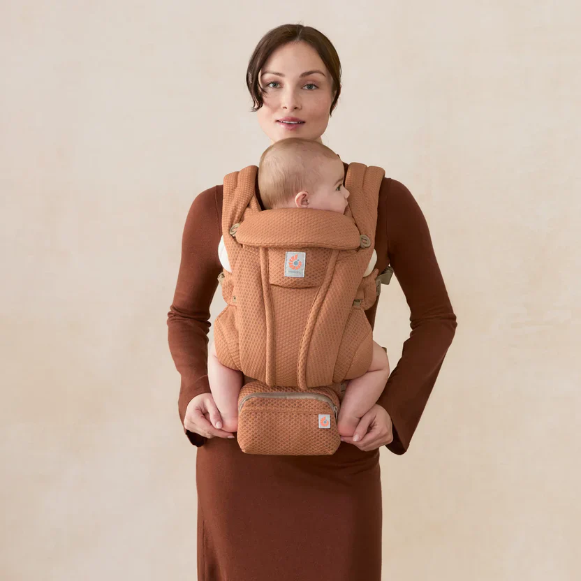 Omni Deluxe Mesh Baby Carrier - Canyon Clay - Image 2