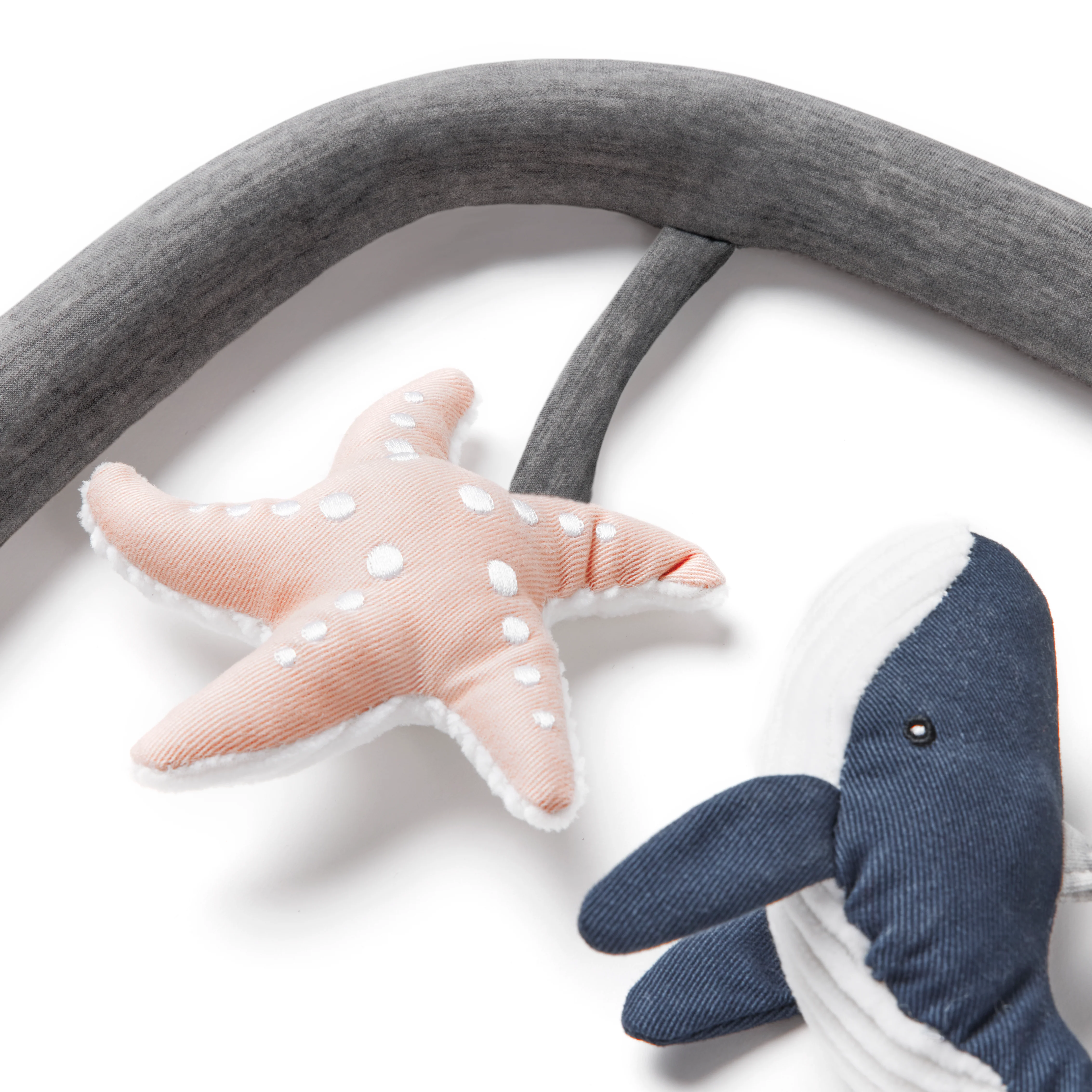 Evolve 3 in 1 Bouncer Ocean Wonders Toy Bar - Charcoal Grey - Image 7