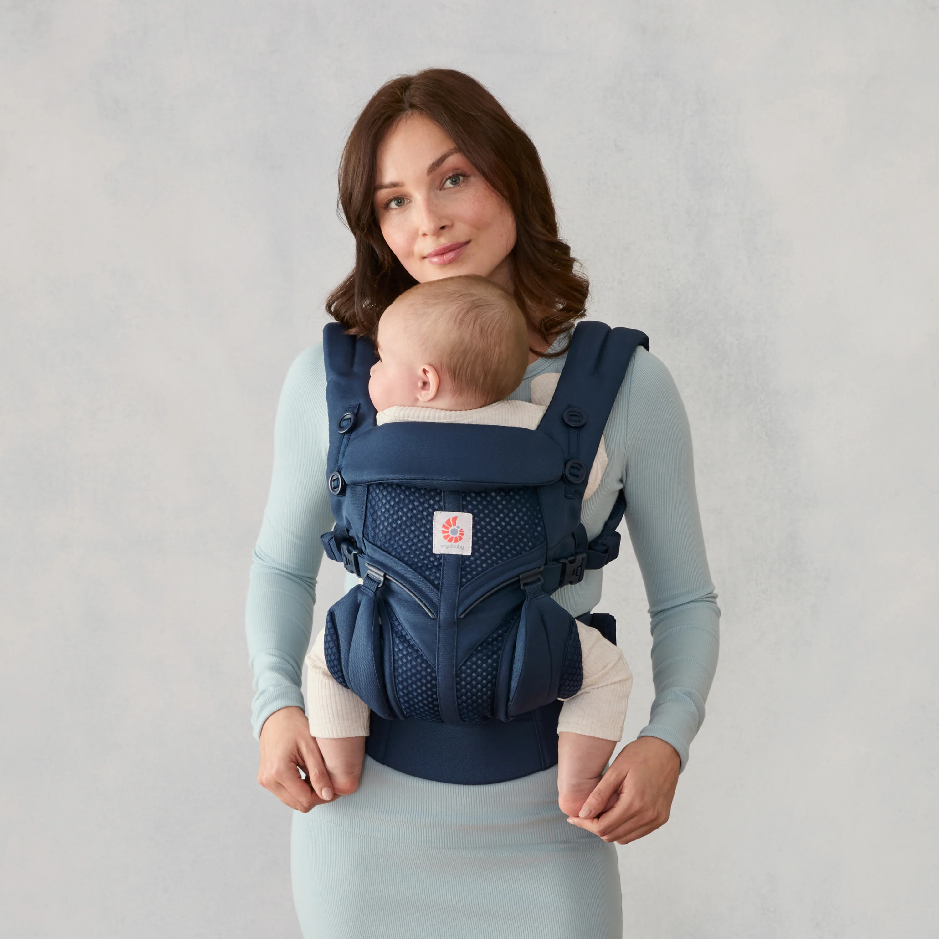 Omni Classic Mesh Baby Carrier - Midnight Blue - Image 3