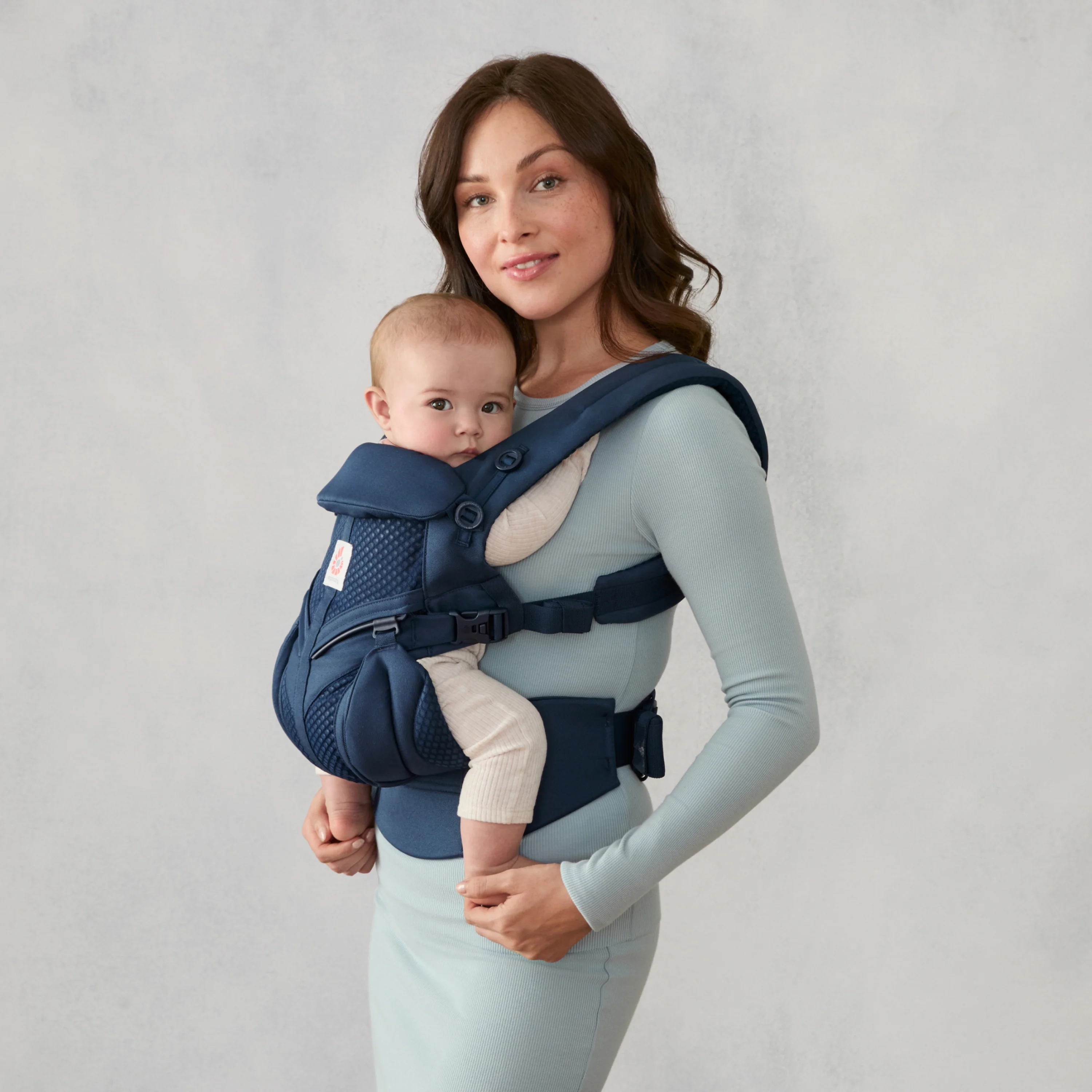 Omni Classic Mesh Baby Carrier - Midnight Blue - Image 4