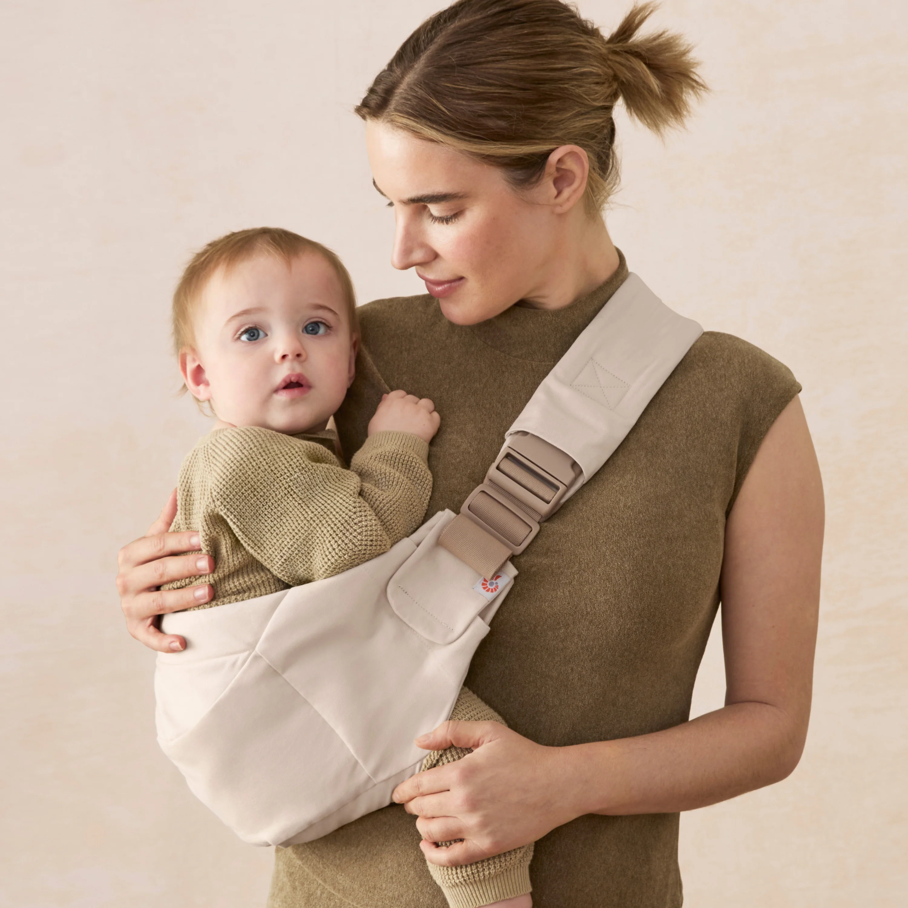 Upsie Sling Carrier - Natural Beige - Image 2